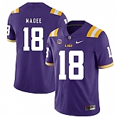LSU Tigers 18 Terrence Magee  Purple Nike College Football Jersey Dzhi,baseball caps,new era cap wholesale,wholesale hats